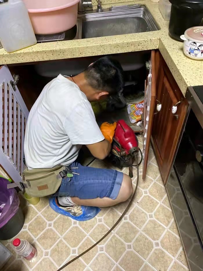 白云矿区通下水道